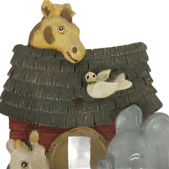 Vintage Noah's Ark Lightswitch  Cover, Boat/Animals/Waves - Picture 2 of 4